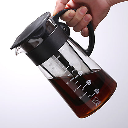 Lead Free High Borosilicate Glass Cold Water Kettle