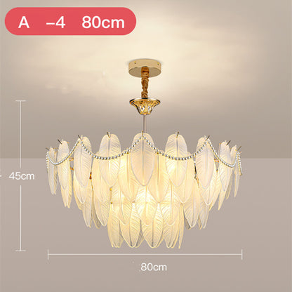 French Cream Wind Pendant Light Luxury