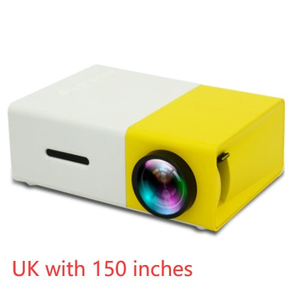 Projecteur Portable 3D Hd Led, cinéma maison, HDMI, Audio Usb, Mini projecteur Yg300