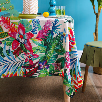 American Rustic Dining Table Printing Tablecloth