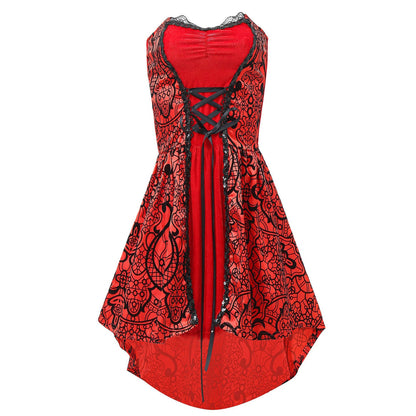 Cape en jacquard d'Halloween Costume du Petit Chaperon Rouge