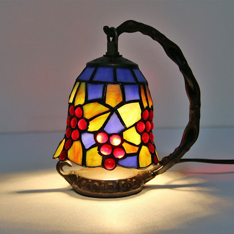 Creative Glass Lampshade Table Lamp For Bedroom Bedside