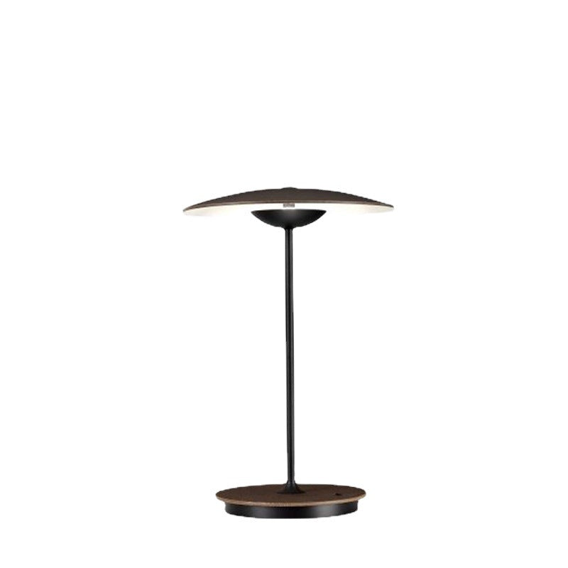 Chapeau UFO parapluie grain de bois lampe de bureau chambre chevet