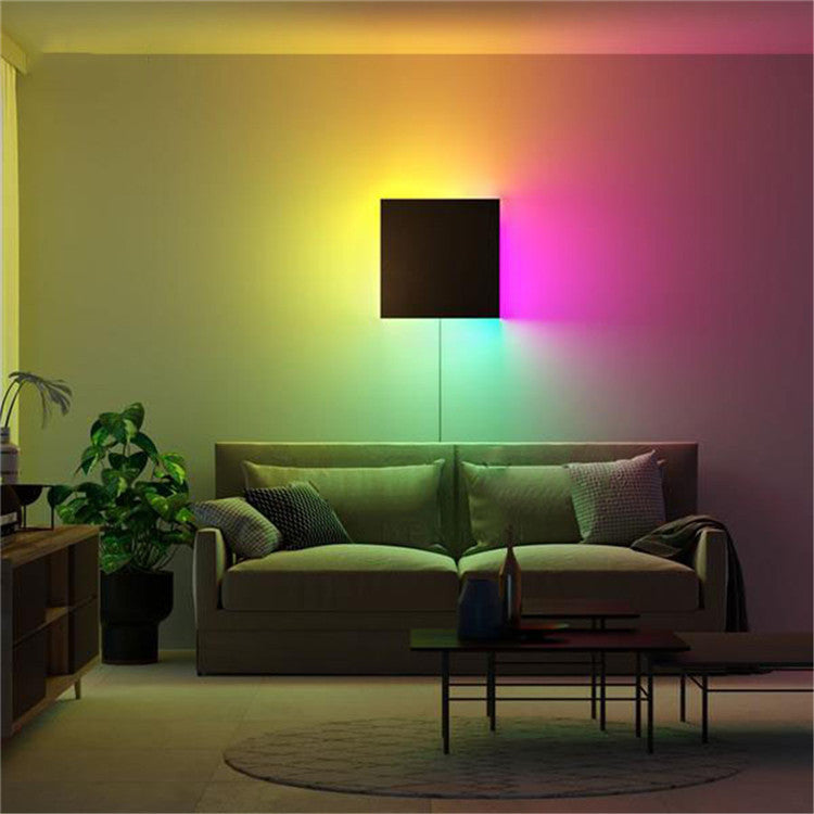 Lámpara de pared para dormitorio, mesita de noche, LED, color decorativo