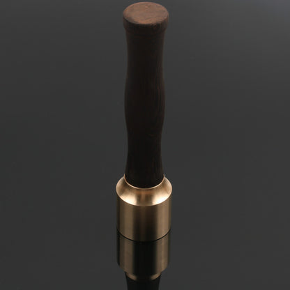 Small hammer with brass handle