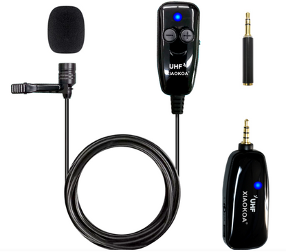 Microphone-cravate pour téléphone portable