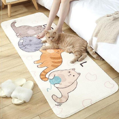 Coffee table mat floor mat