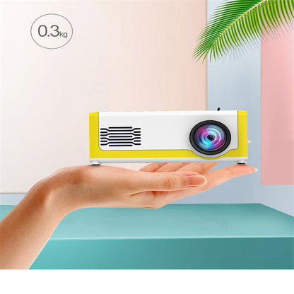 Mini proyector compatible con proyector LED portátil 1080P YG300, proyector de vídeo para cine en casa para teléfono móvil