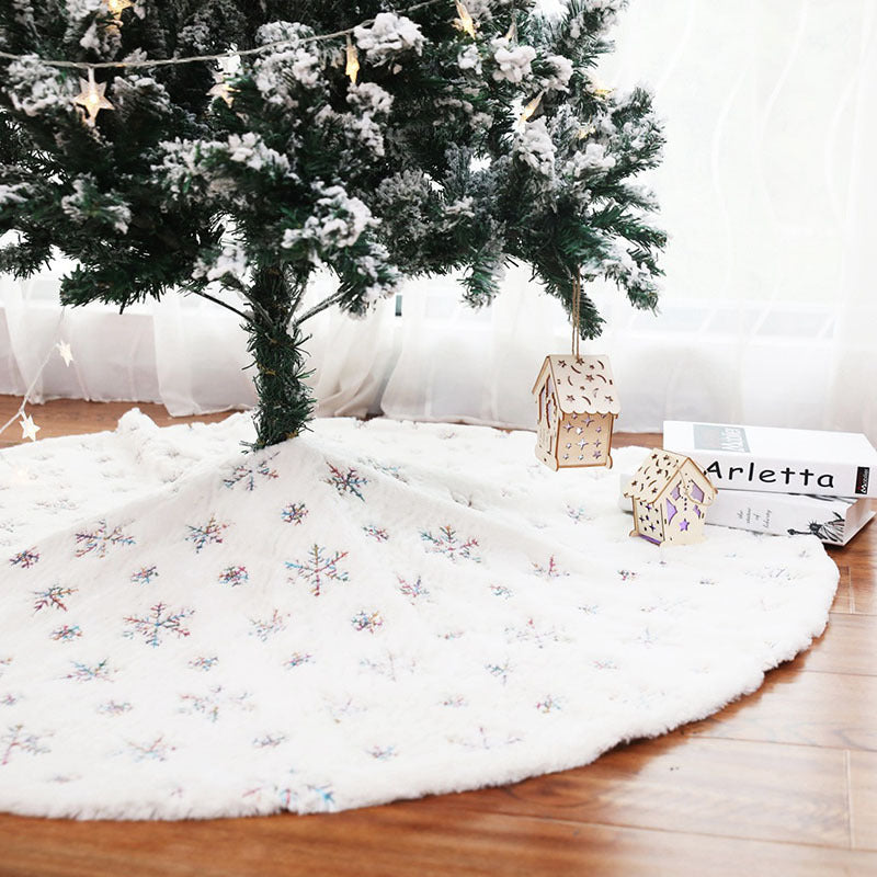 Falda para árbol de Navidad Grupo de adornos para árbol de Navidad