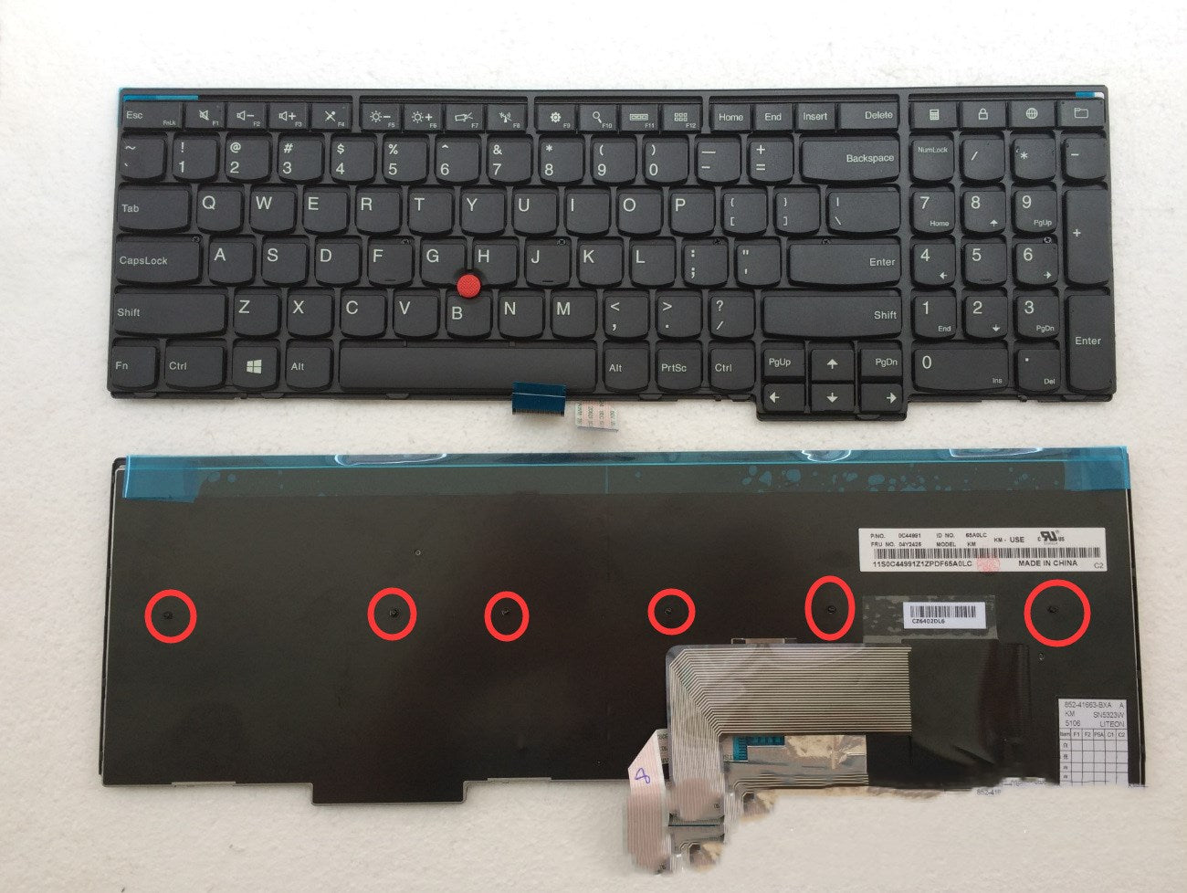 W541 T550 W550 W550s keyboard