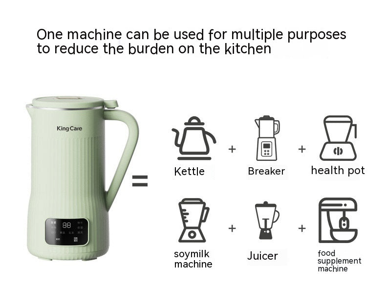 Mini Small Soybean Milk Machine Wall-breaking Model Filter-free Automatic Heating Juice Extractor