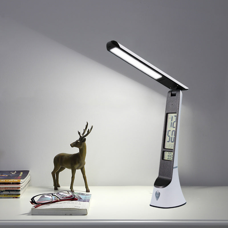 Rechargeable folding perpetual calendar table lamp