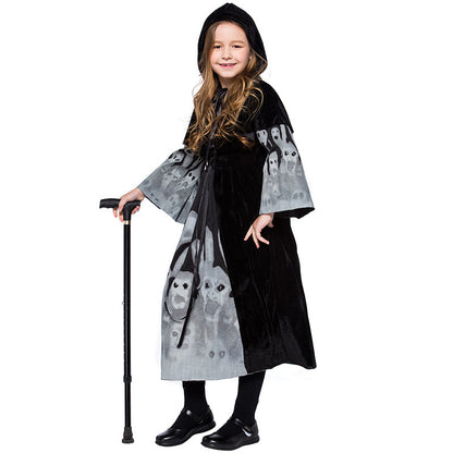 Costume de fantôme squelette pour enfants pour Halloween