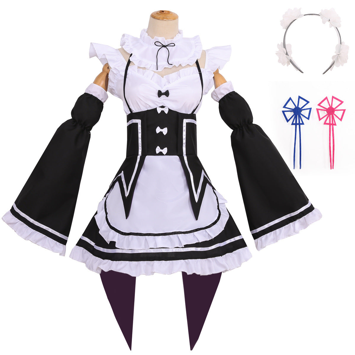 Costume de femme de chambre d'Halloween pour femme Cosplay