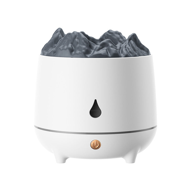 Nuevo Humidificador de volcán, máquina de aromaterapia de montaña llameante, difusor de volcán, volumen de niebla para el hogar, creatividad