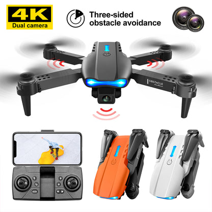 E99 Drone plegable Quadcopter Control remoto Mango Cuatro ejes HD 4K Fotografía UAV Fijación de altitud