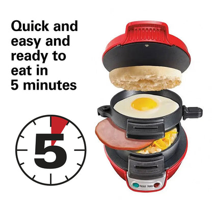 Tostadora de huevos fritos, máquina para hacer sándwiches y hamburguesas, 110V