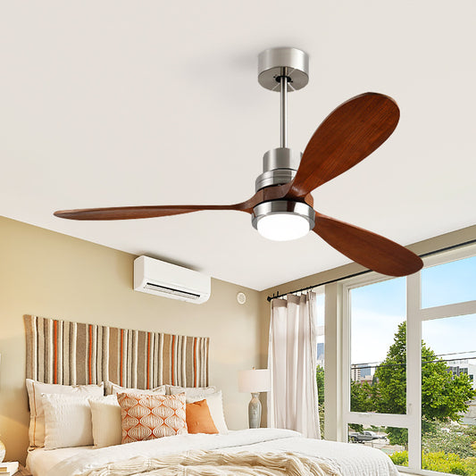 Modern Simple Living Room Ceiling Fan Lamp