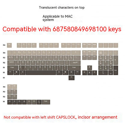 Clavier Bluetooth mécanique compétitif simple radio dégradé 64