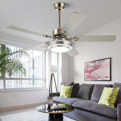 Grand vent à la maison moderne de chambre à coucher de salle à manger intégré avec le ventilateur léger