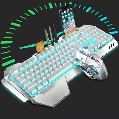 Wireless keyboard and mouse set