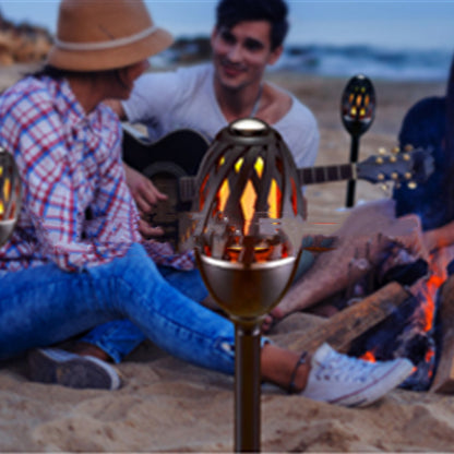 Antorcha de inserción de atmósfera de llama, lámpara de atmósfera, lámpara de playa para acampar