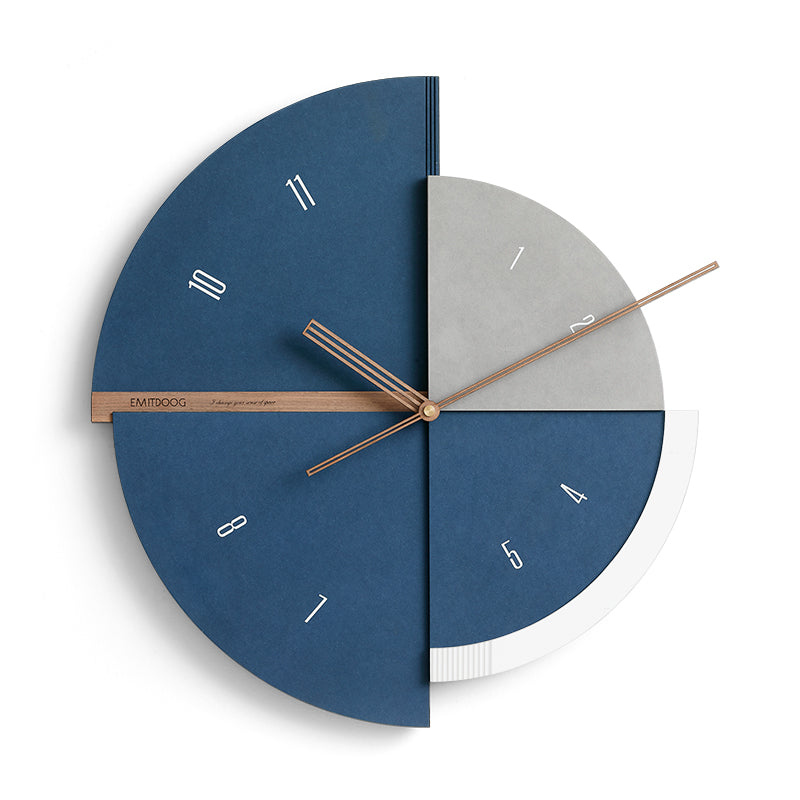 Nordic Light Luxury Time Clock Wall Clock Living Room Household Creative Decorative Paintings