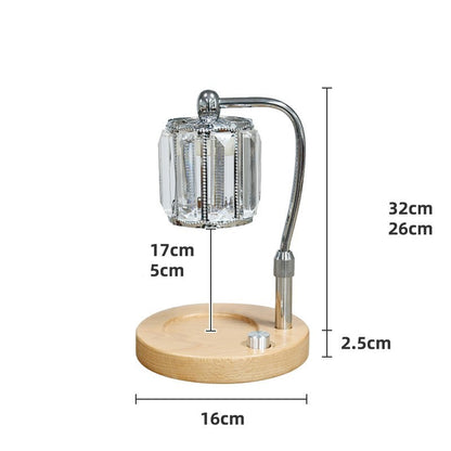 Lámpara de mesa para derretir cera para dormir, ayuda para iluminación de cabecera