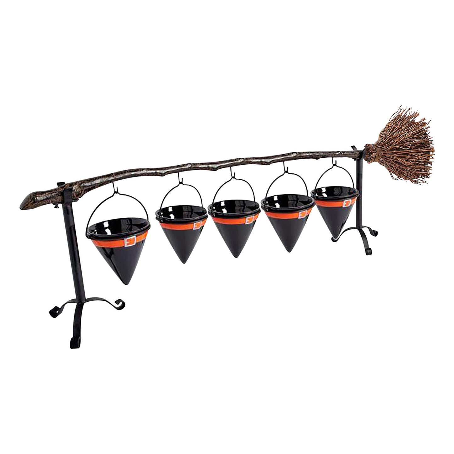 Halloween Decoration Resin Witch Hat Snack Rack