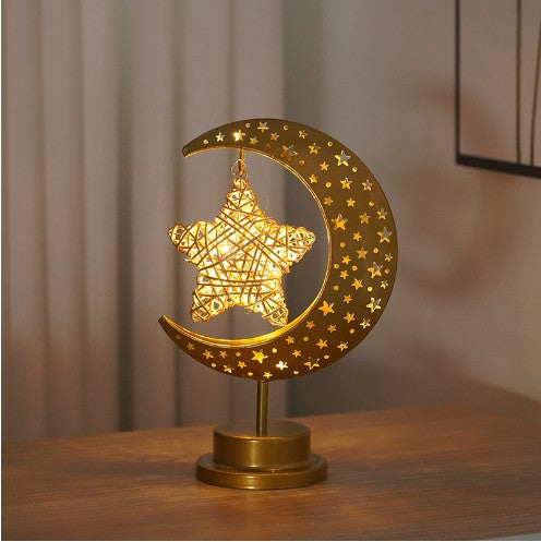 Lampe à modeler LED personnalité créative fer lune