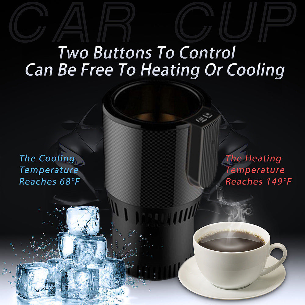 Smart car hot and cold water cup