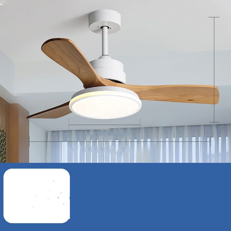 Household Living Room Lamp Bedroom Inverter Fan Chandelier