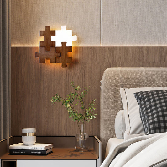 Lampe murale de bâtiment à LED de personnalité créative