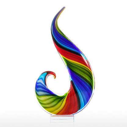 New Home Rainbow Glass Decoration