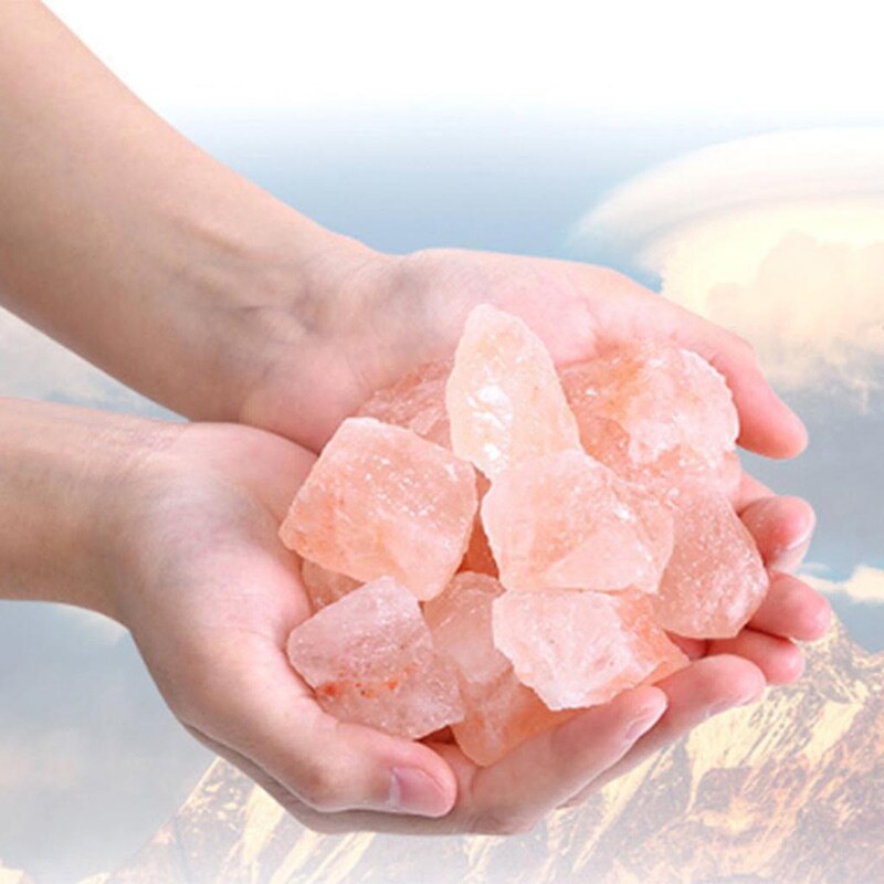 Sleeping romantic crystal small salt lamp