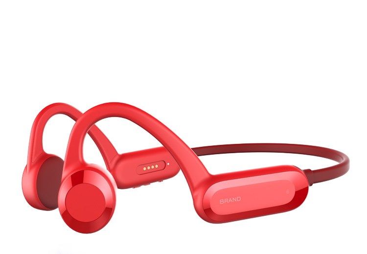 Auriculares bluetooth impermeables IPX8 para natación por conducción ósea