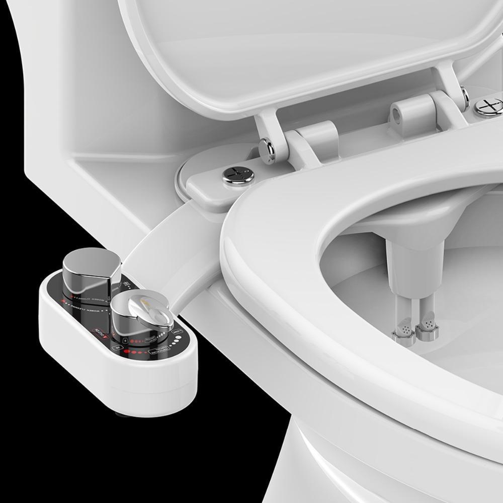 Bidet autonettoyant pour toilettes féminines, siège de toilette à jet d'eau chauffé