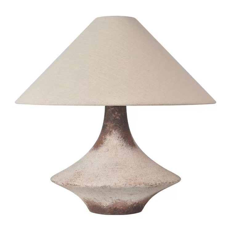 Pottery Pot Table Lamp Retro Living Room Design