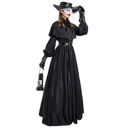 Costume médiéval d'Halloween Costume de docteur corbeau