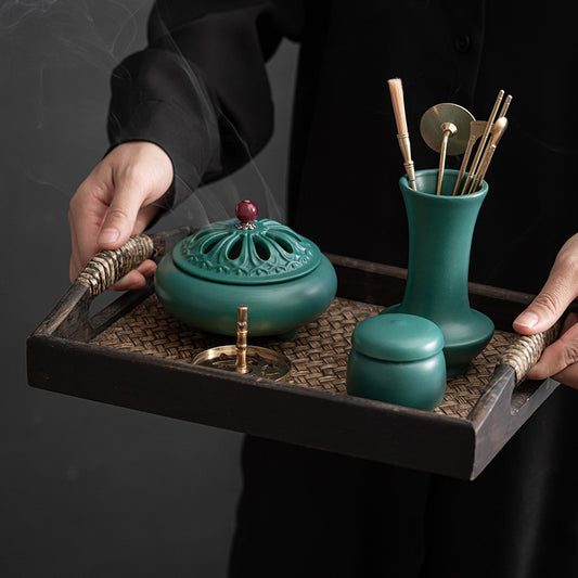 Home Fashion Simple Incense Utensils Starter Set