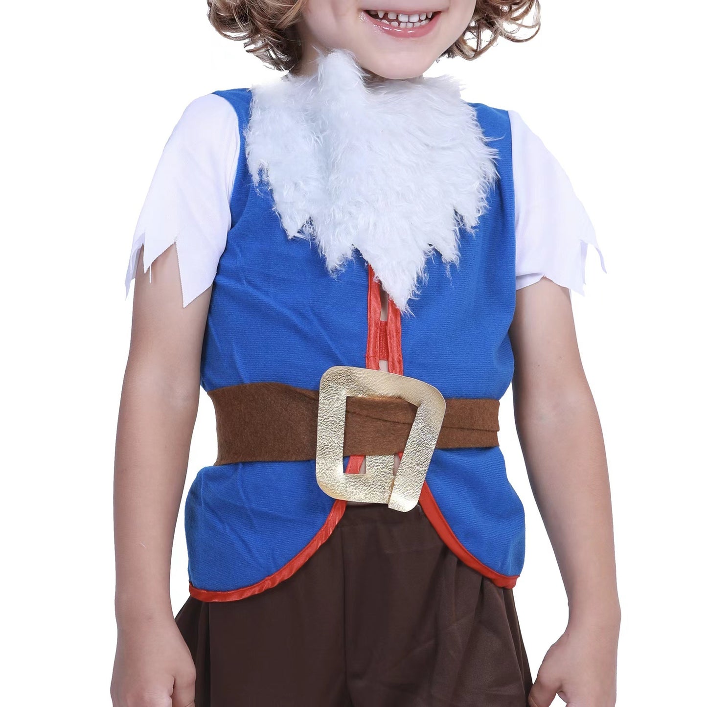 Vêtements de Cosplay d'Halloween pour enfants, vêtements de spectacle d'elfe de noël