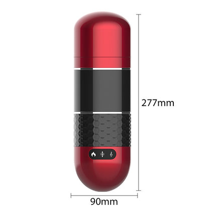 Botella de avión ejercicio telescópico eléctrico para hombres