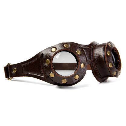 Halloween COSPLAY Steampunk Industrial Retro Goggles