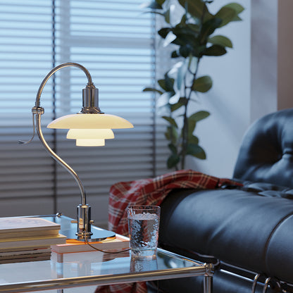 Lampadaire décoratif en verre de chevet de chambre à coucher