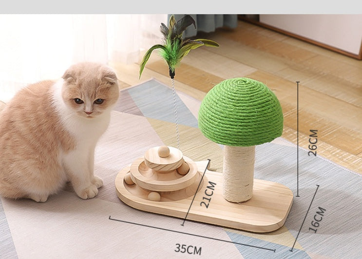 Gato árbol juguetes rascador para gatos muebles para mascotas rascador garra para gatos rascador doble bolas de Sisal accesorios para gatos