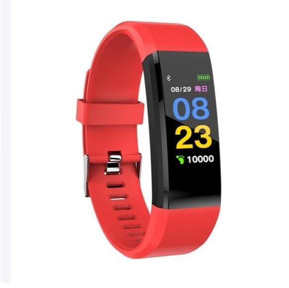 Pulsera inteligente con pulsera Bluetooth Monitor de ritmo cardíaco reloj actividad Fitness Tracker