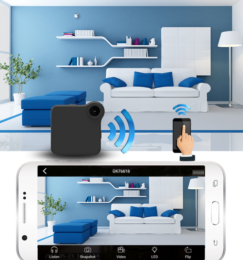 Mini Magnetic Wireless Camera