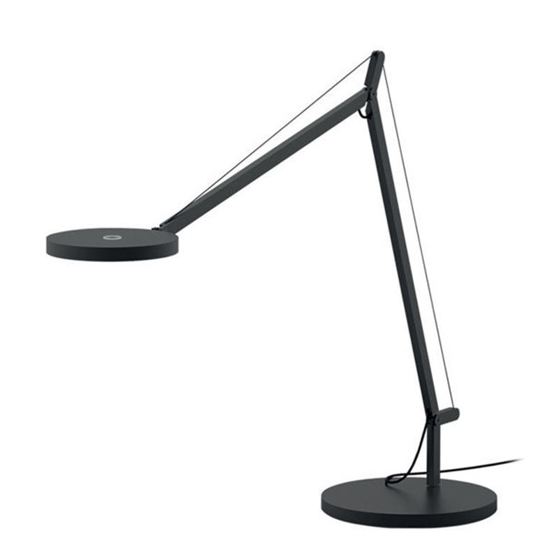 Simple Floor Black Mechanical Arm Bedroom Study Living Room Industrial Style Table Lamp