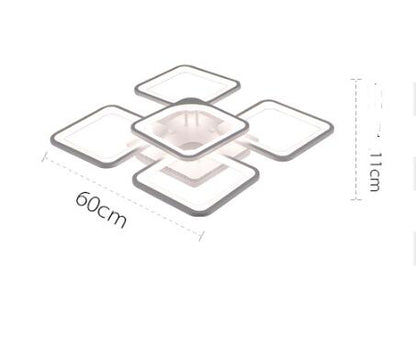 Luz de techo minimalista para sala de estar doméstica