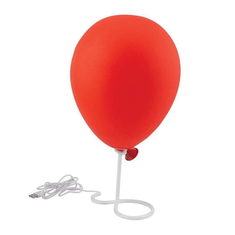 Lampe de table en forme de ballon rouge